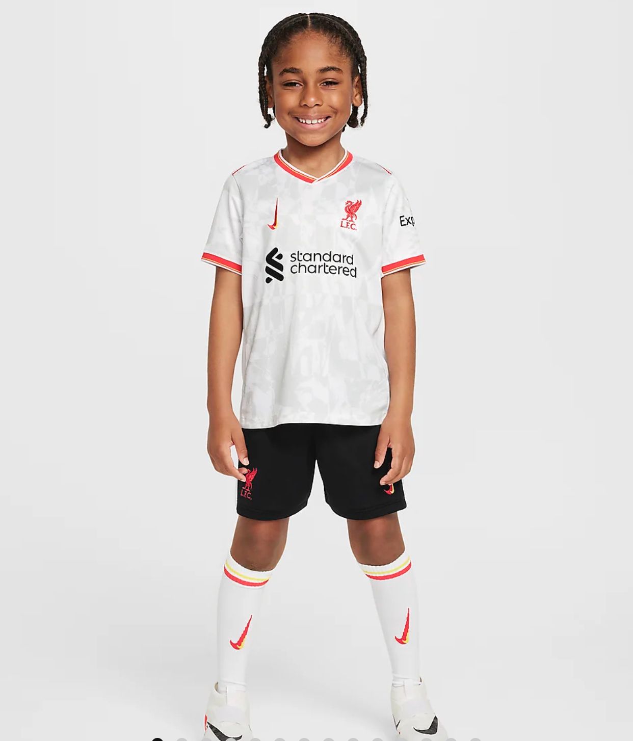 Nike Liverpool F.C 2024/25 Stadium Third Kid’s Jersey ( Shirt + Short)_0