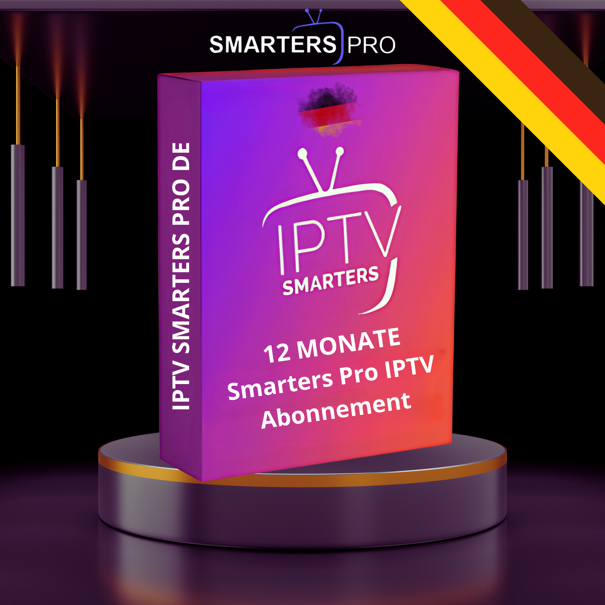 Abonnement IPTV Smarters Pro - 12 Monate_0