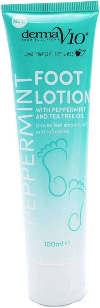 DermaV10 foot scrub + foot lotion + foot spray_2