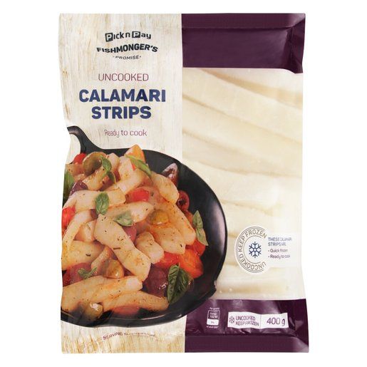 PnP Fishmonger's Calamari Strips 400g_0