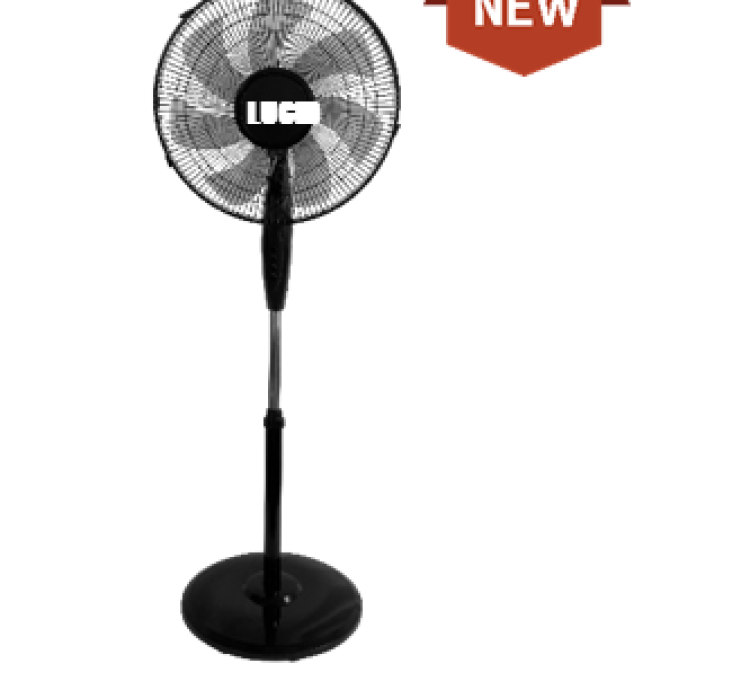 Lucid Stand Fan Without Remote 16" 7wings_0