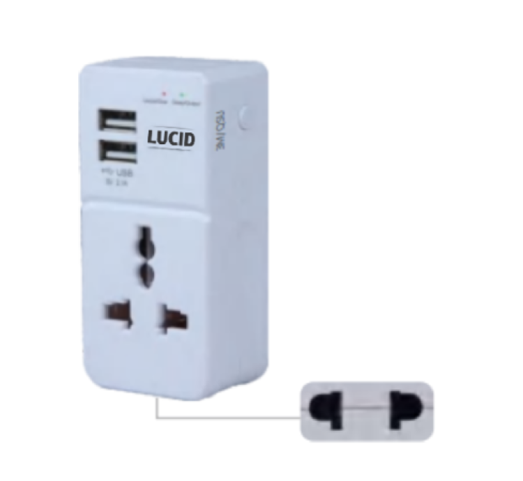 LUCID Power Protector with 2 USB_0