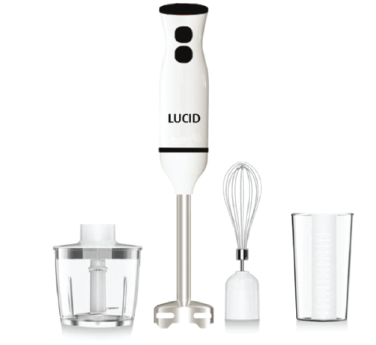 Lucid Hand Blender +Chopper +Wisker 400w_0