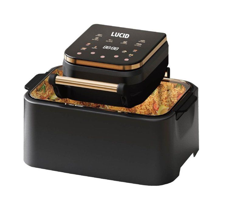 Lucid Air Fryer 12L Big and Wider Basket_0