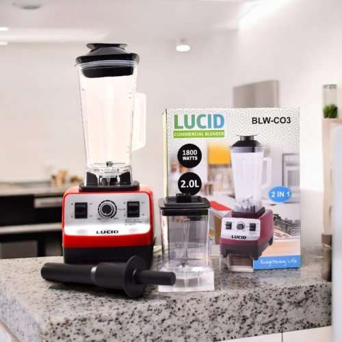 Lucid Commercial Blender BLW-CO3, 1800 WATTS, 2.0L_0