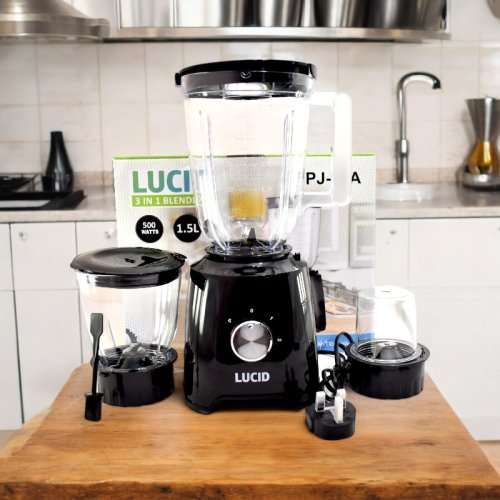 Lucid 3 in1 Blender PJ-80A, 500 WATTS 1.5L_1