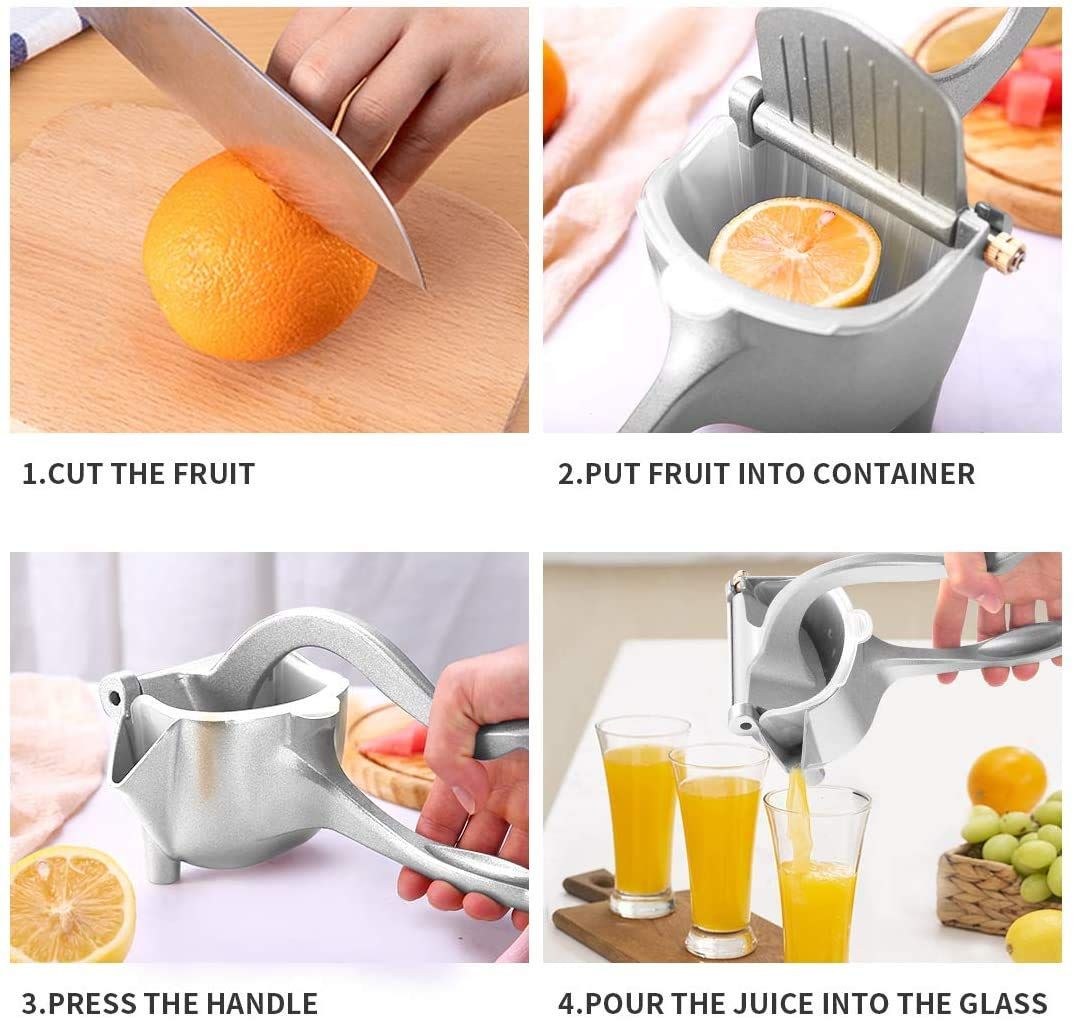 Manual Fruit Juicer Portable Fruit Press Lemon Orange Squeezer Fruit Hand Squeezer Fruit Juicer Citrus Extractor Tool_4