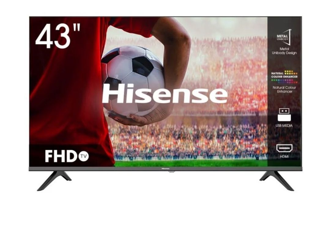 Hisense 43-inch FHD LED Digital TV, 43A3, USB, HDMI, Dolby Atmos, Free-to-Air Decoder_1