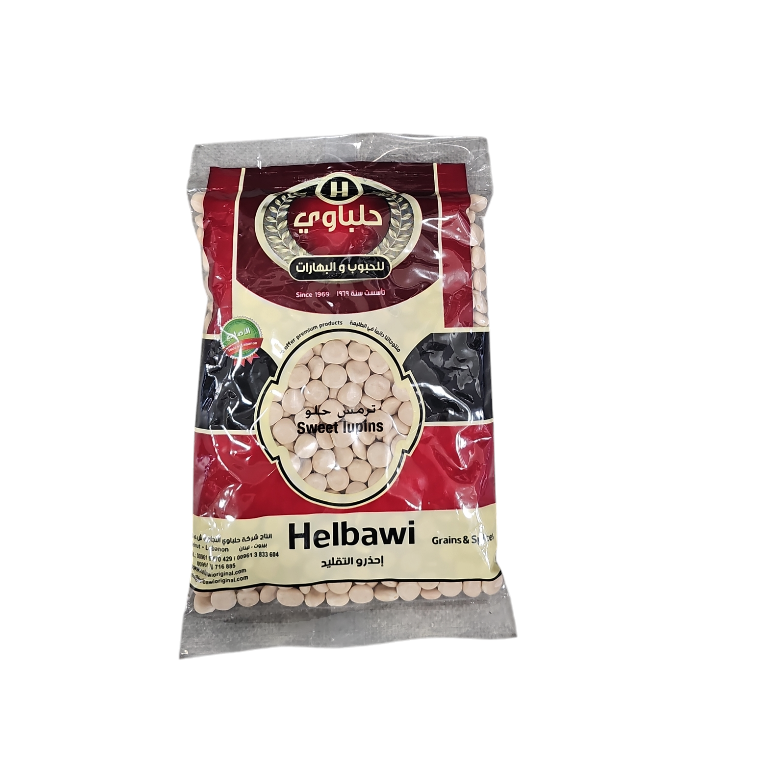 HELBAWI SWEET LUPINS 450G_0