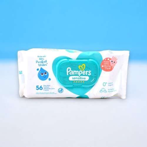 Pampers Baby Wipes 56 PCS_0