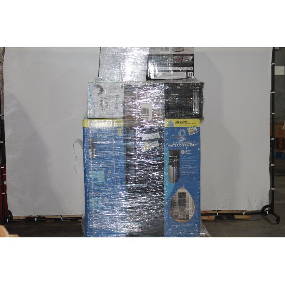 Truckload – 25 Pallets – 419 Pcs – Bar Refrigerators & Water Coolers, Powered, Heaters, Power – Untested Customer Returns – Walmart_1