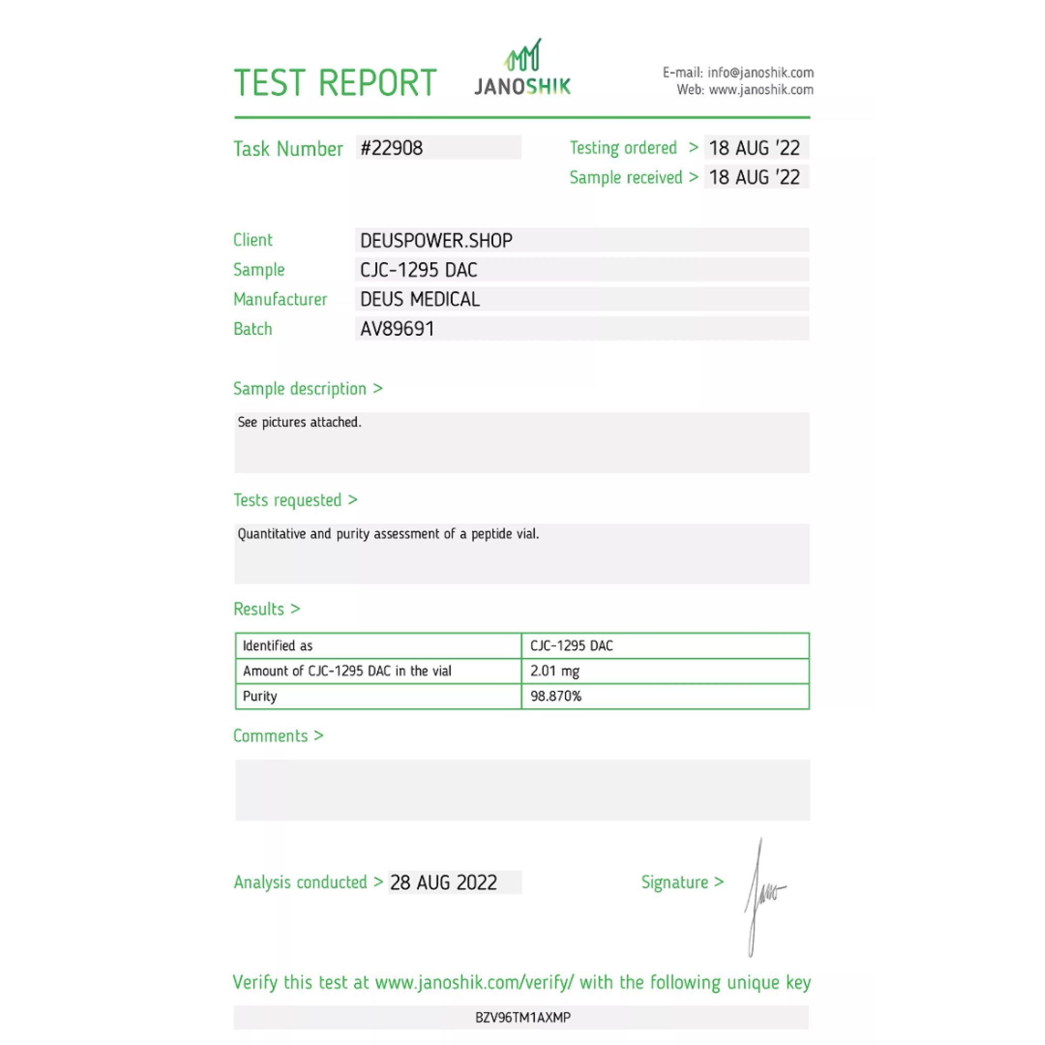 CJC-1295 DAC (Tetrasubstituted 30-Amino Acid Peptide Hormone)_1