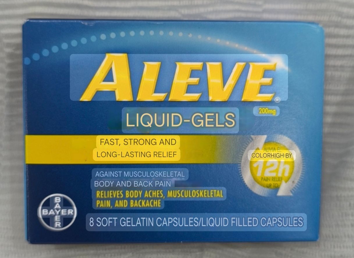 Aleve fast and strong long lasting relief,8 caps_0