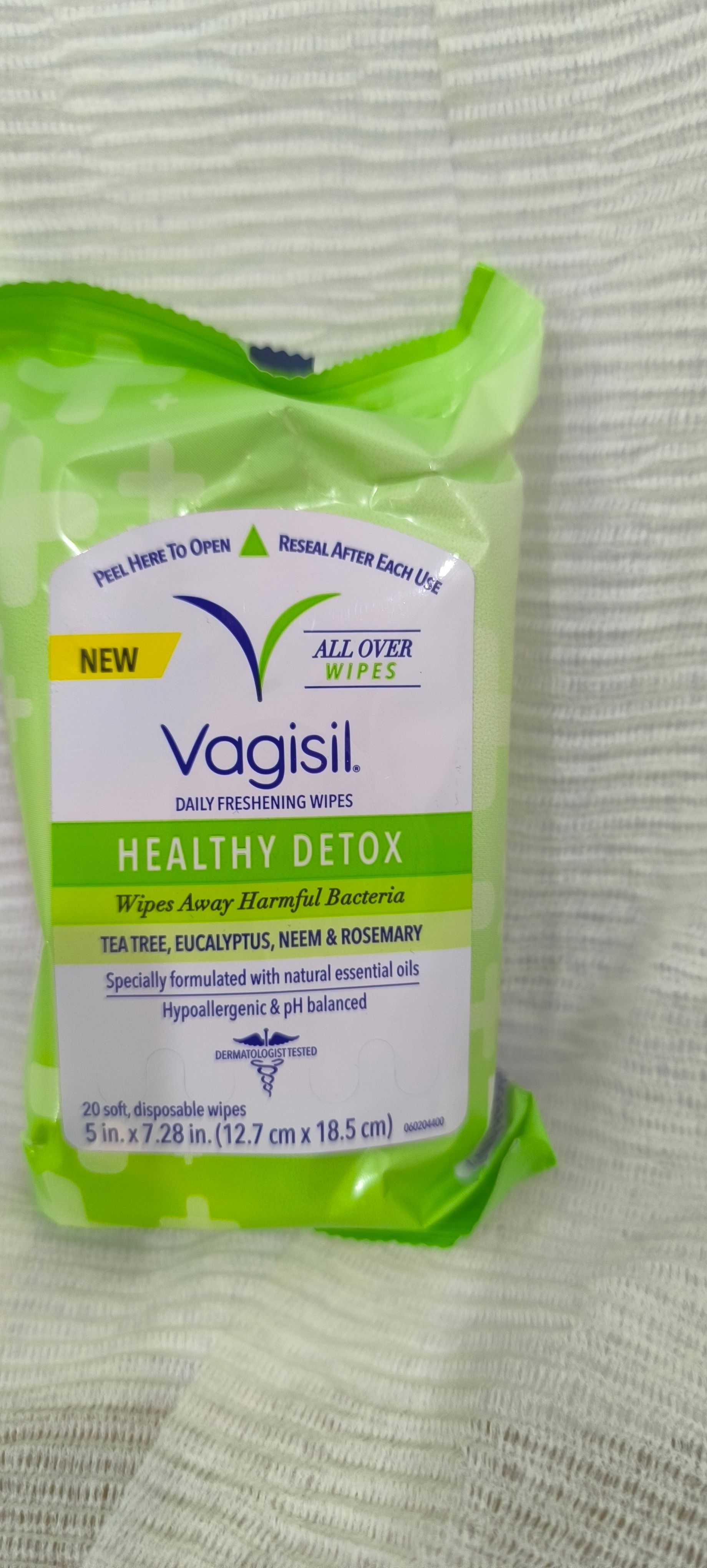 Vagisil Healthy Detox Daily Freshening Wipes_1