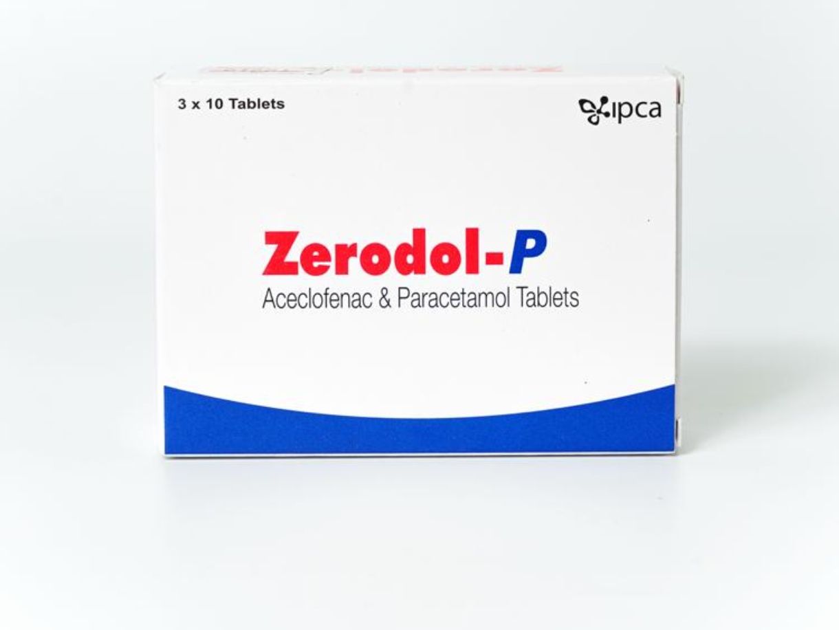 Zerodol P ( Aceclofenac + paracetamol) 30 Tabs _0