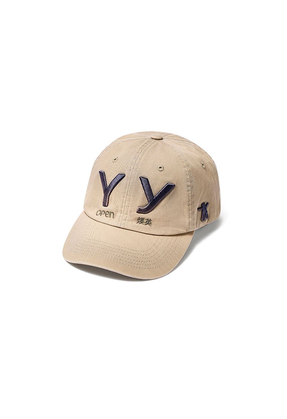 YY Gradient Ball Cap, Beige_0