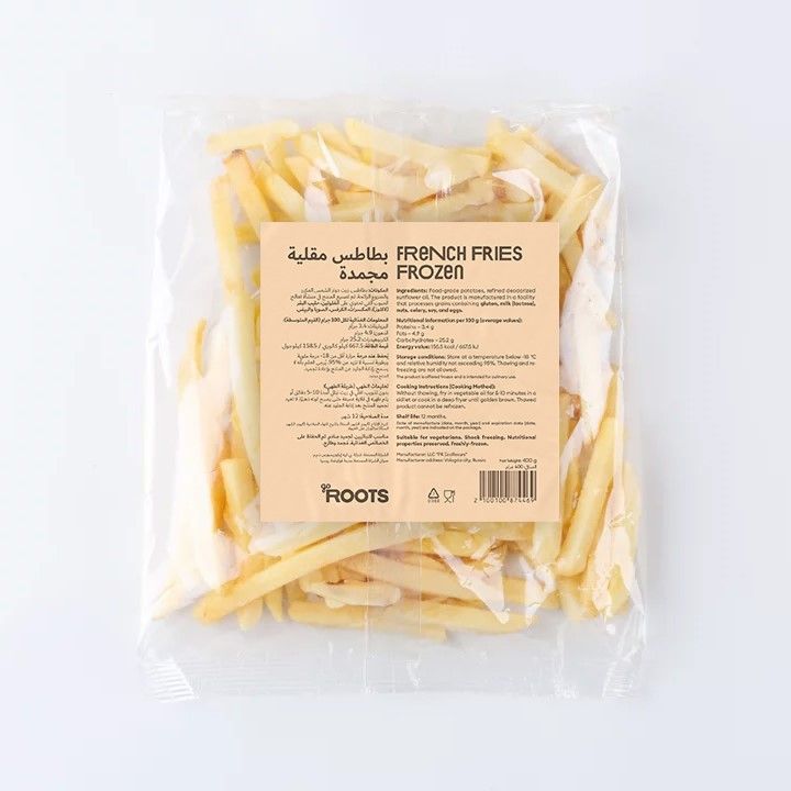 Roots French Fries Frozen 400g_0
