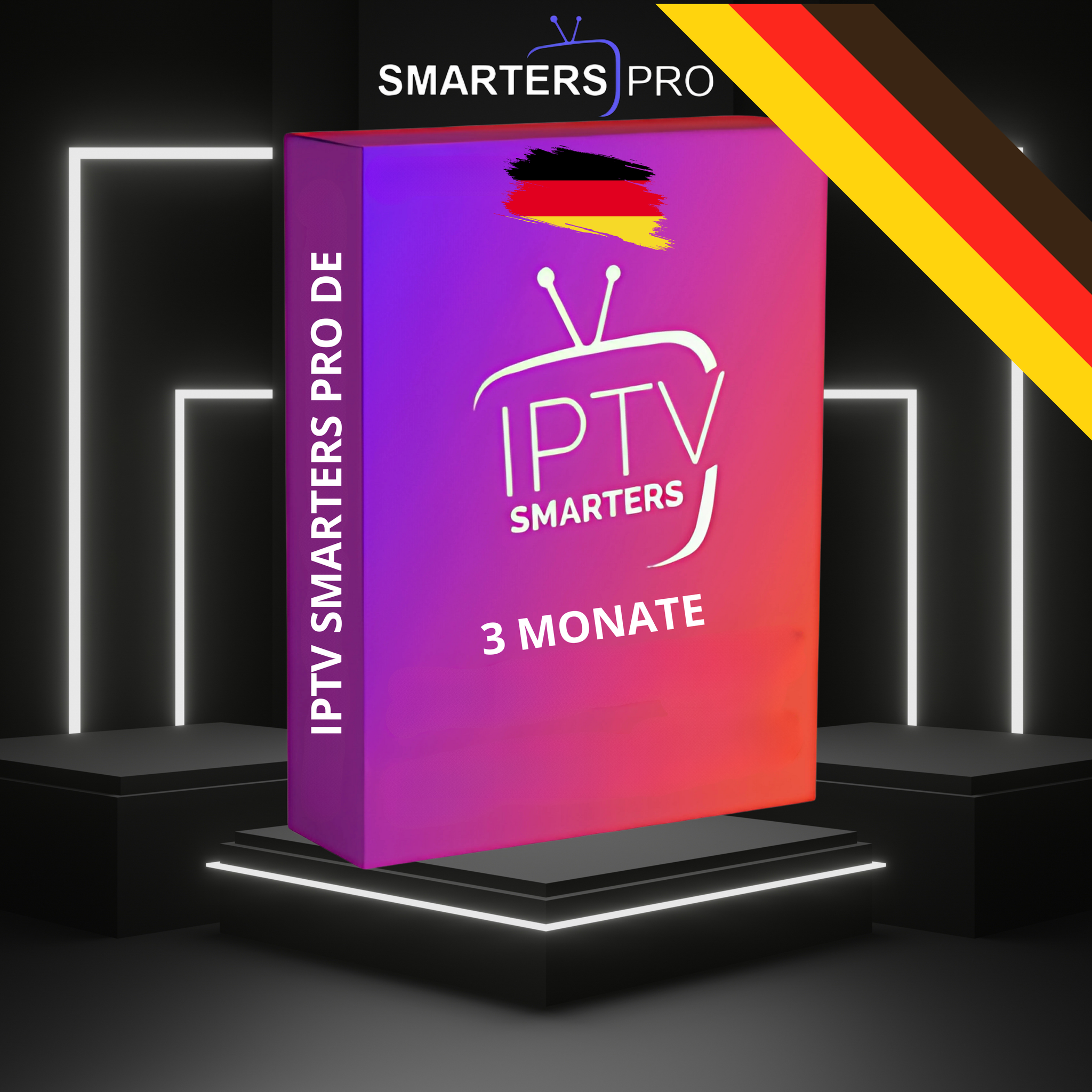  IPTV Smarters Pro 3 Monate | Teste das beste IPTV-Angebot_0