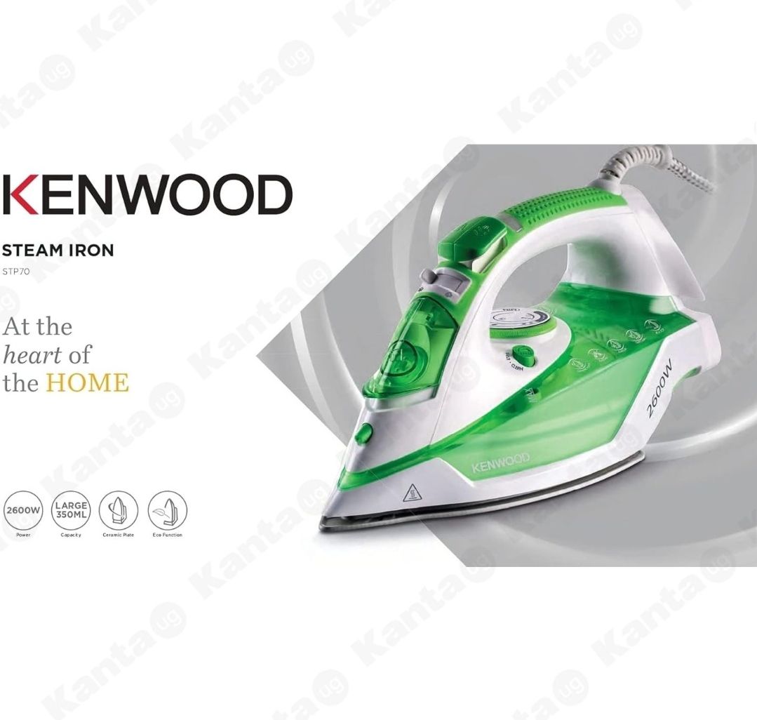 Kenwood Steam Iron with Eco Function 2600W | STP70_2