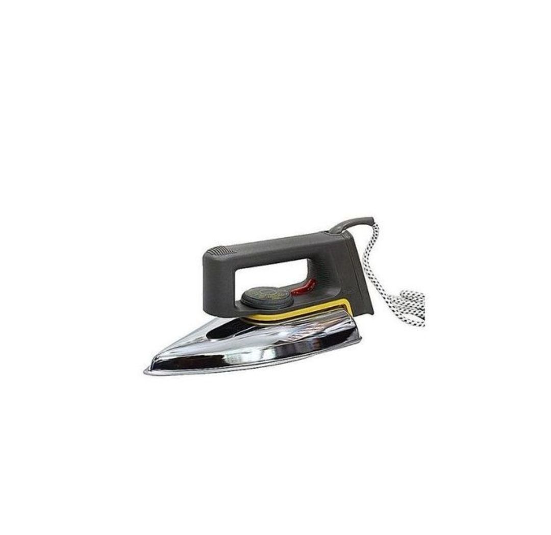 Saachi NL-1R-1172 Non-Stick Flat Dry Iron - Silver,Grey._1