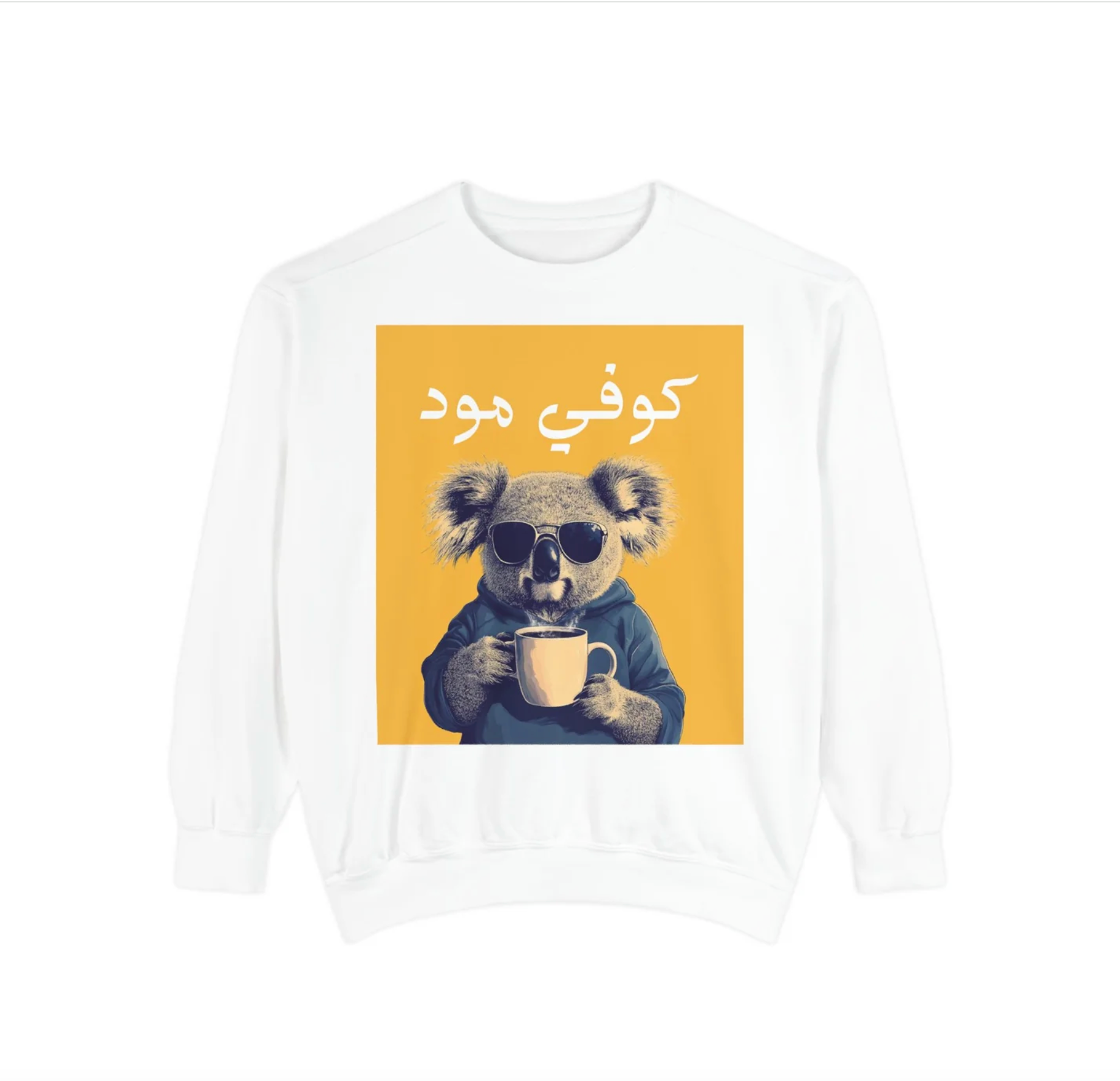 Men's Hoodies & Sweatshirts Koala Graphic Unisex Sweatshirt - Perfect for Chill Days and Casual Outings_1