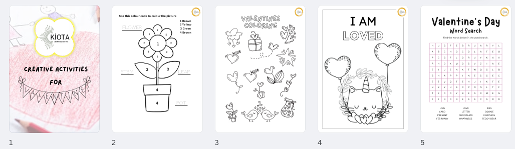 Arts - Valentines Day Activity Book_1