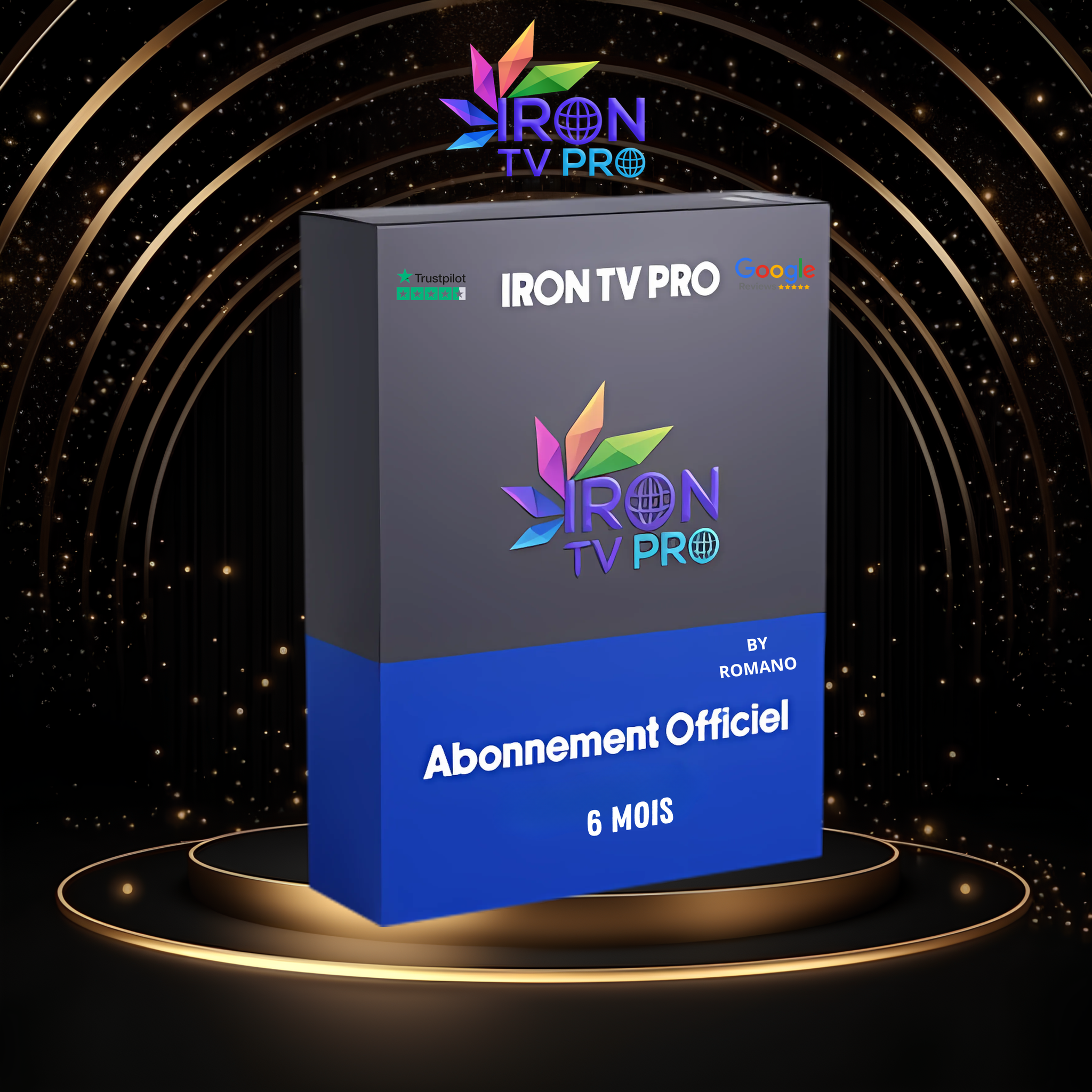 Abonnement Iron TV Pro – 6 Mois_0