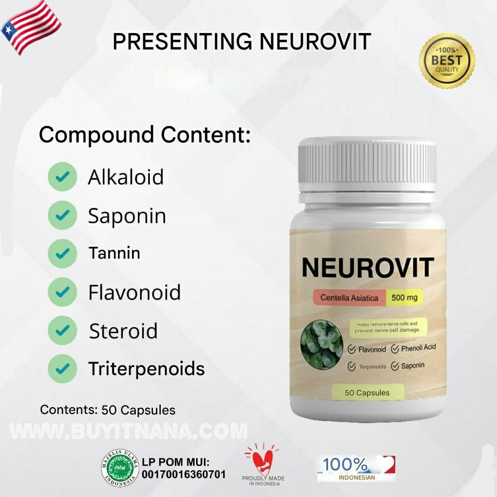 NEUROVIT: For stroke sufferers and to control cholesterol levels_1