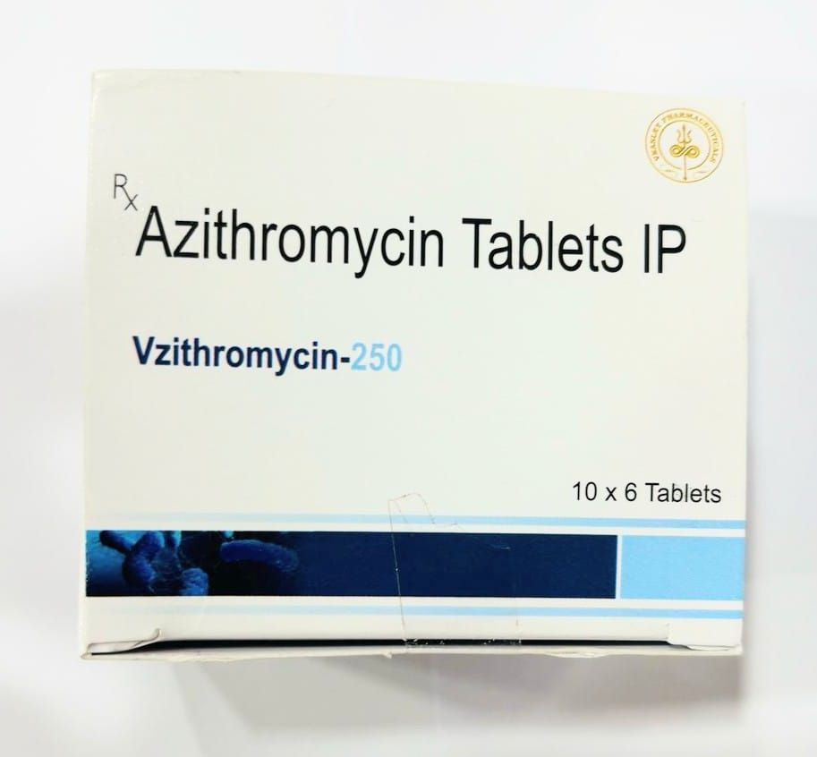 Azithromycin 250mg, 100 Tablets_0