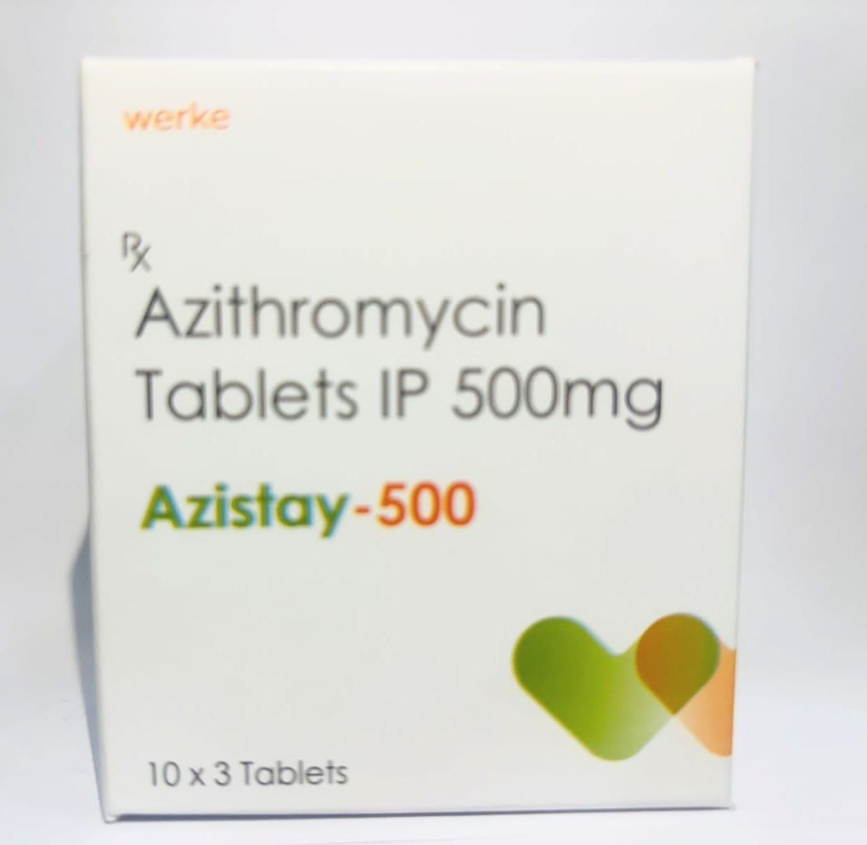 Azithromycin 500mg, 100 Tablets_0