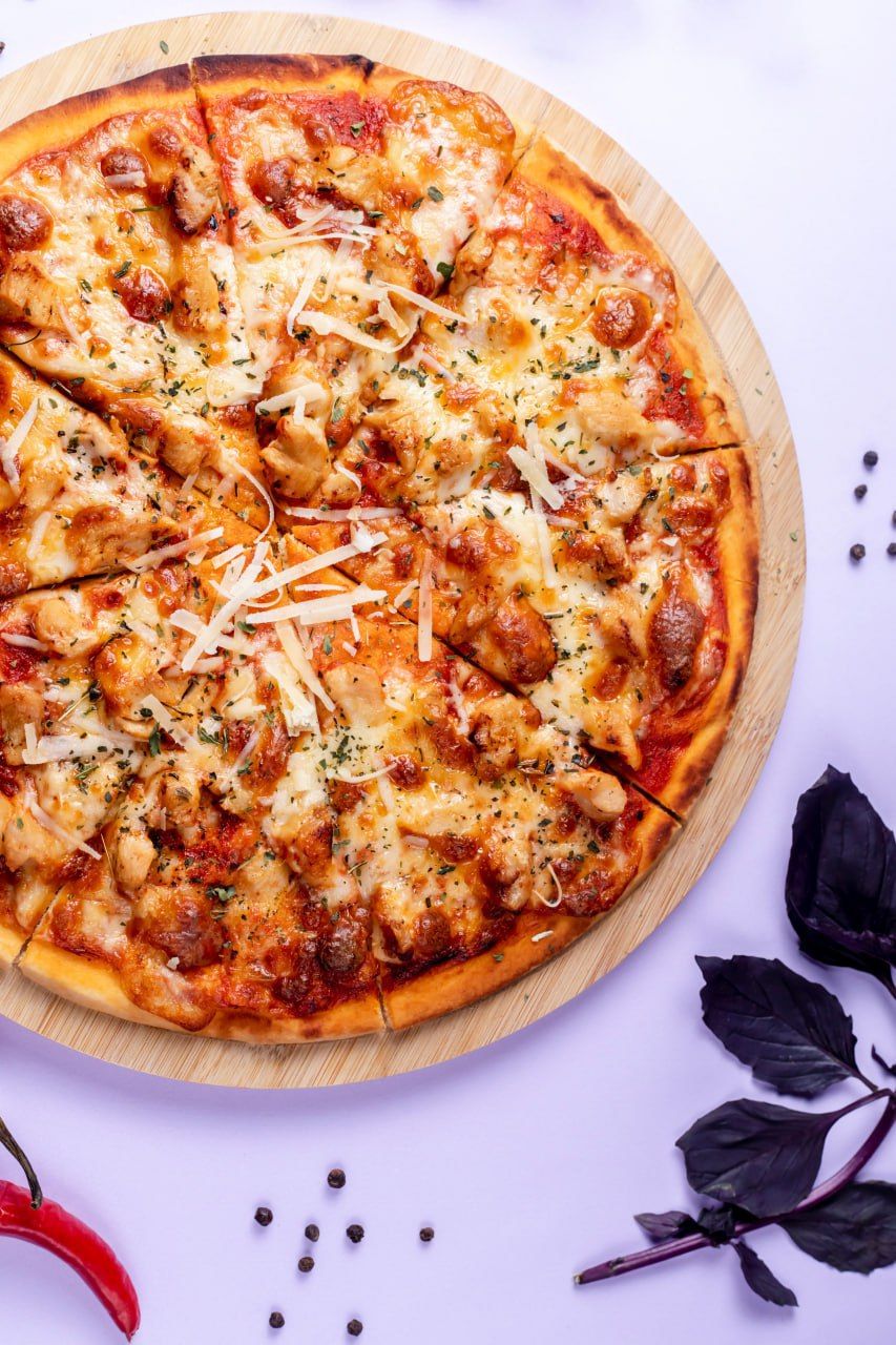 Grilled Chicken Pizza_0