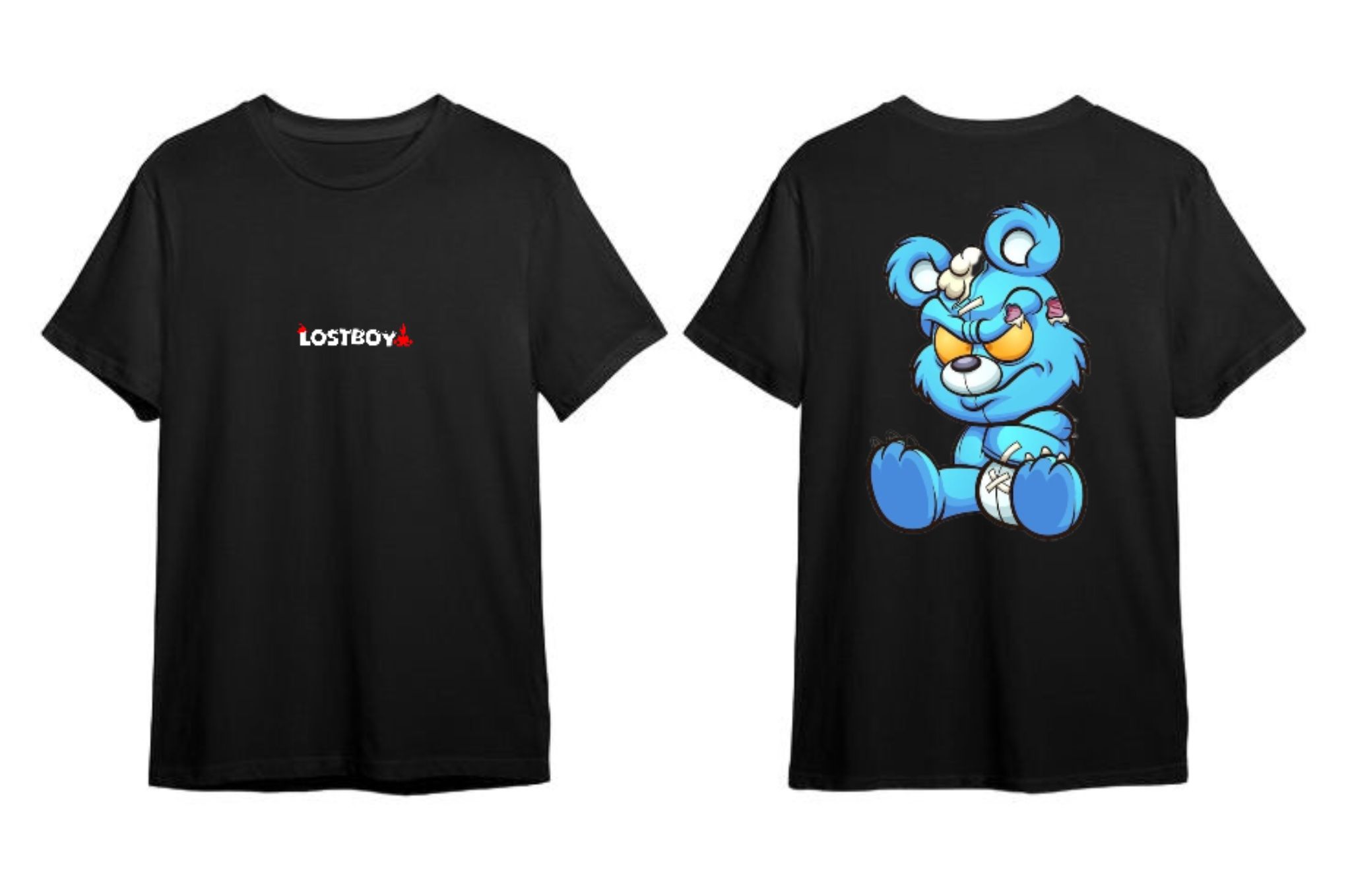 Blue Teddy tee_1