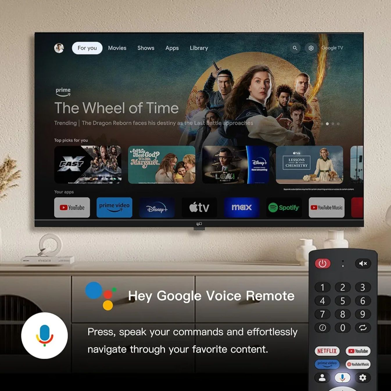 LG 75-inch Google TV, LED Smart TV with Google Cast, Dolby Atmos and Dolby Vision, MEMC, HDR 10, Voice Remote (2024-CG75)_2