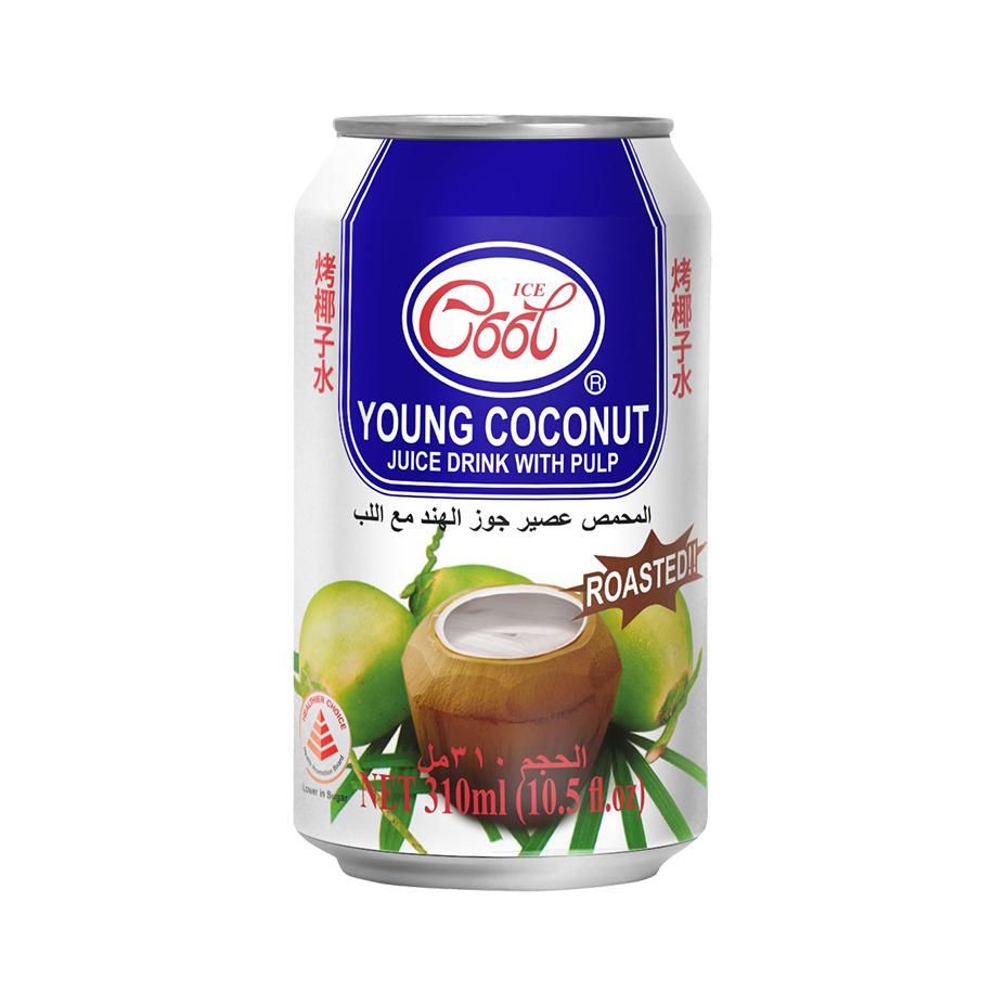 ICE COOL- ROASTED YOUNG COCONUT JUICE DRINK WITH PULP_0
