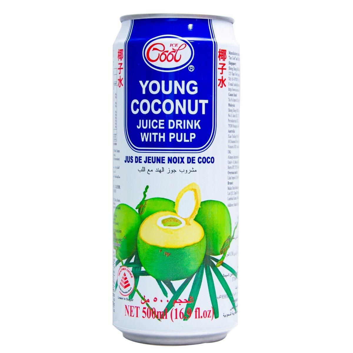 ICE COOL YOUNG COCONUT JUICE DRINK WITH PULP_0
