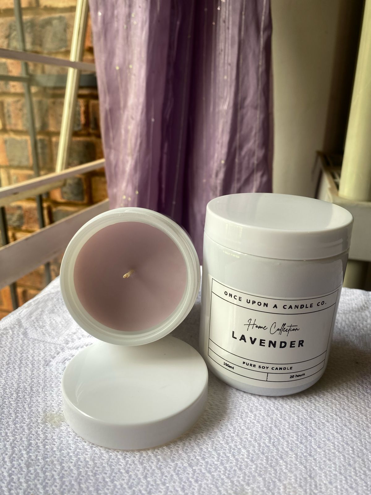 Lavender candle _0