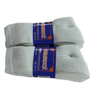 Gemrocks Socks Long White _0