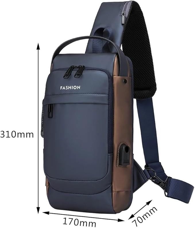 Anti Theft Multi Functional USB BackPack (P01329)_3