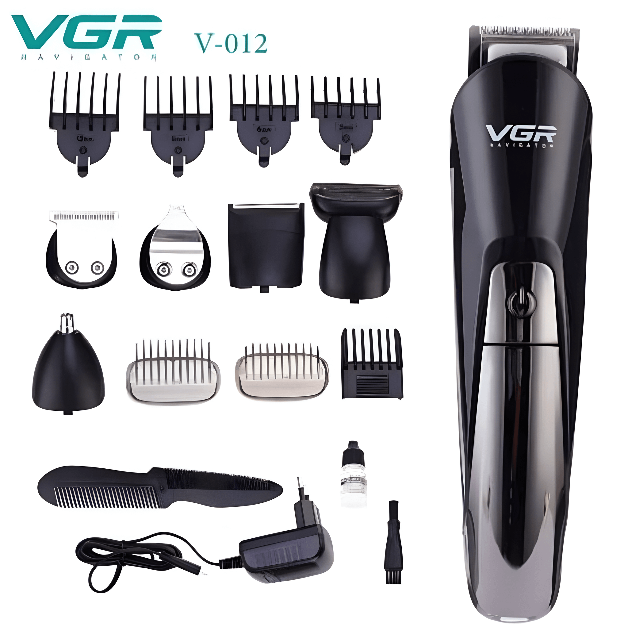 VGR V-012 Professional Grooming Kit - Achieve a Polished Look with Ease!_5