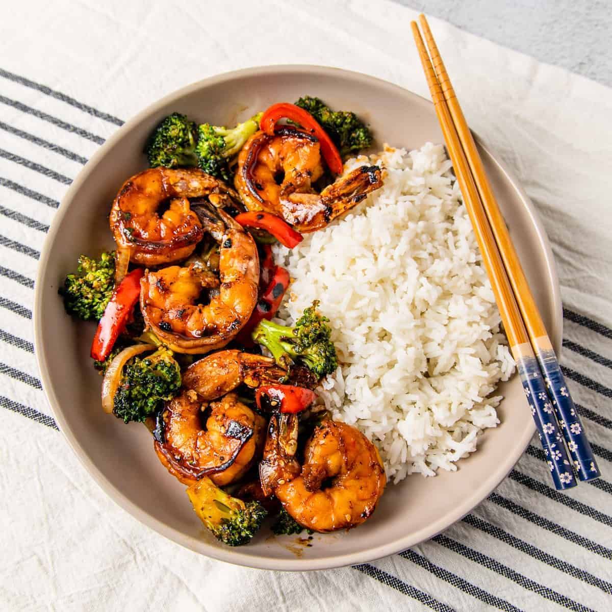 Stir Fry Gambori u Umaku od Meda i Češnjaka _0