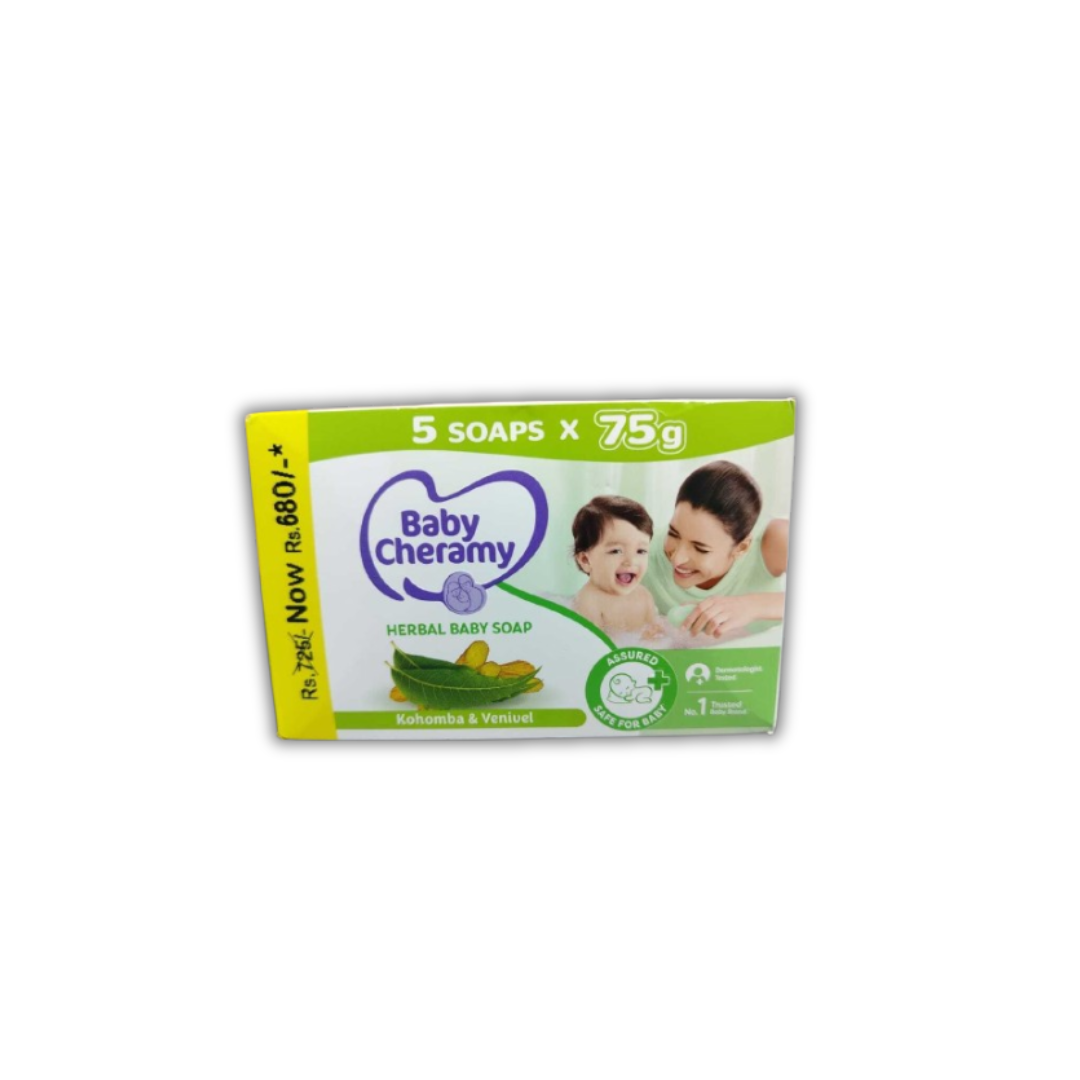 Baby Cheramy Soap Kohomba & Venivel 4x100g_0