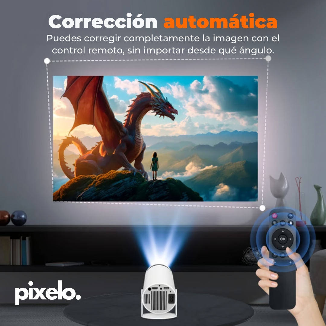 Pixelo™ - Proyector Portátil Ultra HD_1