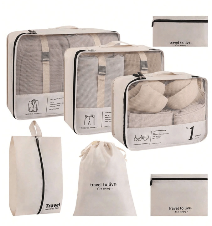 Portable Travel Storage Bag Set _0