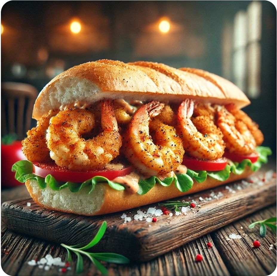 The Prawn Po’boy _0