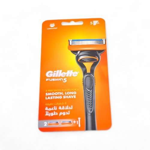 Gillette Fusion 5 Razor, Smooth Long-Lasting Shave_0