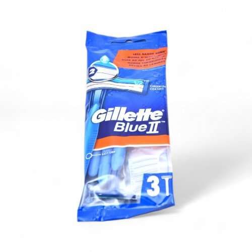 Gillette Blue II Plus 3's (Ultra Grip)_0