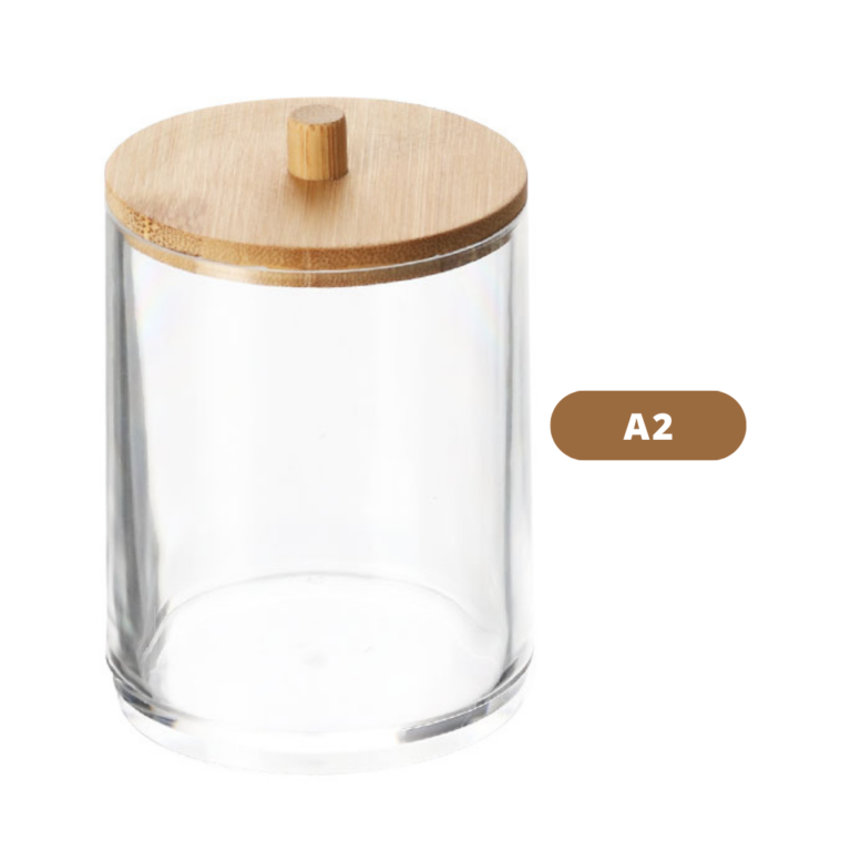 Acrylic Holder Cosmetic Cotton Qtip_5