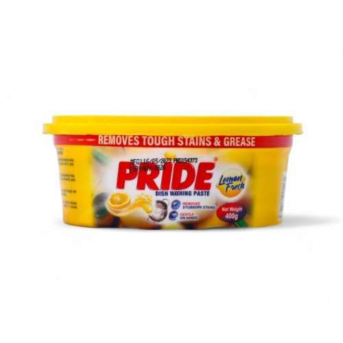 Pride Dish Washing Paste Lemon 400g_0