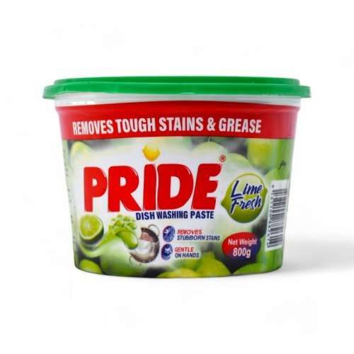 Pride Dish Washing Paste Lime Fresh 800g_0