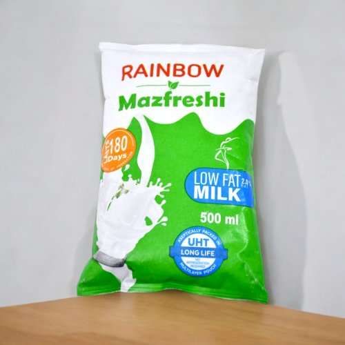 Rainbow Mazfreshi Low Fat Milk 500ML, Long Life_0